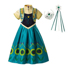 Load image into Gallery viewer, Pettigirl Christmas Dresses Princess Girls Costume for Kids Clothing Party Cosplay Boutique Outfits Carnival fantasia GD50611-6
