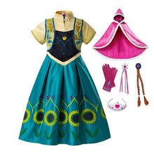 Load image into Gallery viewer, Pettigirl Christmas Dresses Princess Girls Costume for Kids Clothing Party Cosplay Boutique Outfits Carnival fantasia GD50611-6